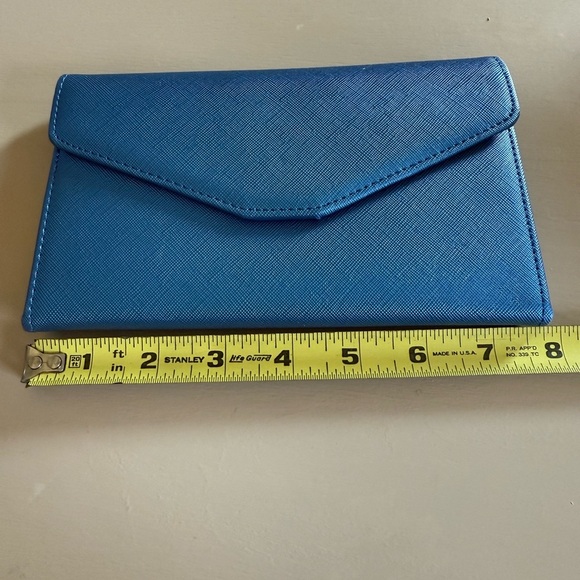 ZOPPEN |  Mulit-purpose RFIP Blocking Passport Holder Travel Wallet | Blue - Picture 7 of 9